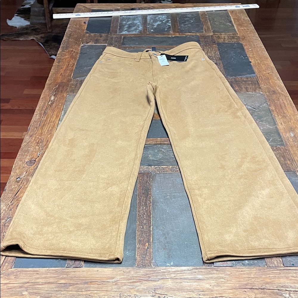 Banana Republic Ultra High-Rise Wide Leg Pants in Camel NWT
